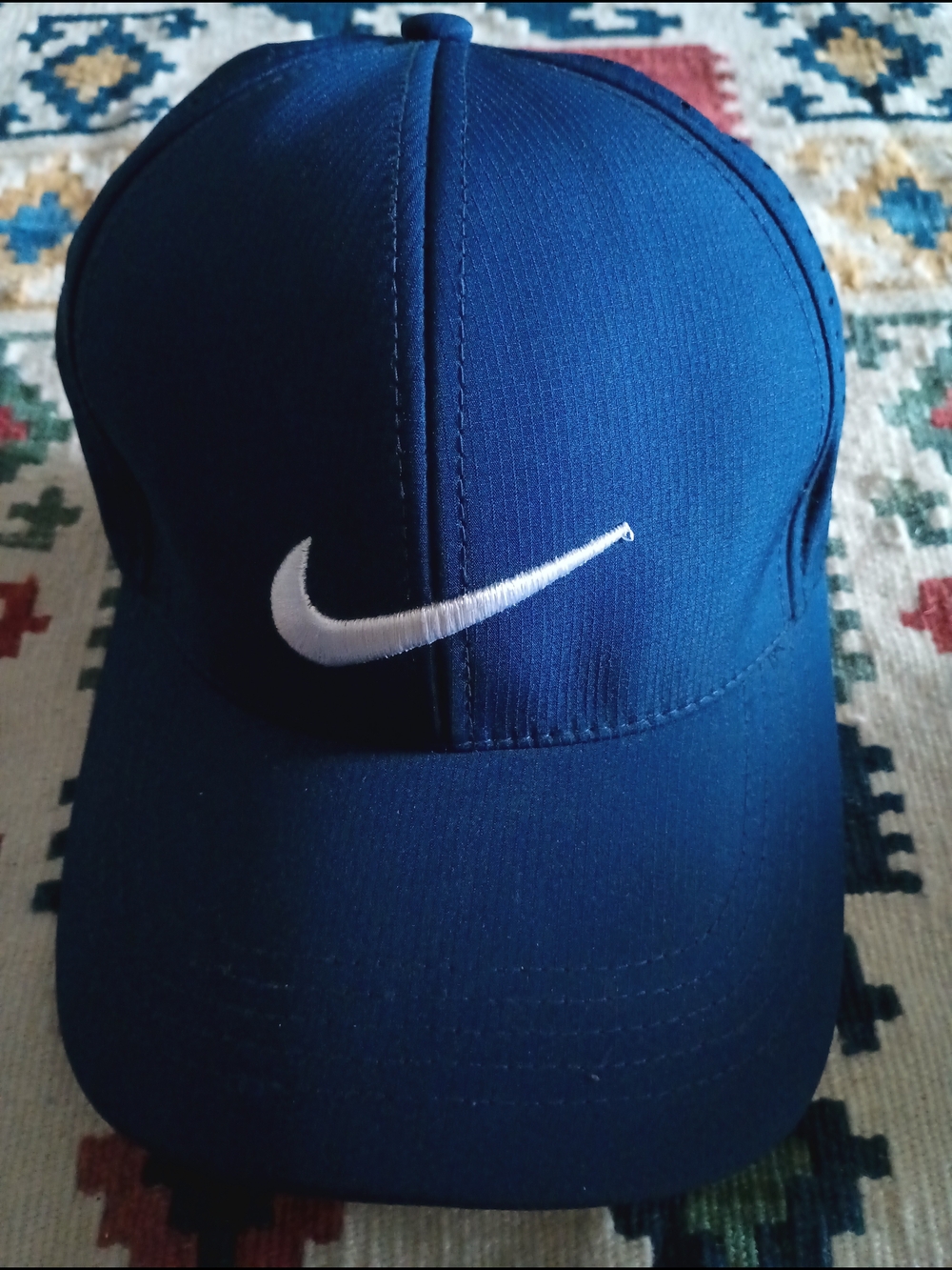 Nike Men’s Navy Blue Swoosh Cap Sz:S